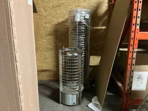 Sauna oven Tower heater (2x)