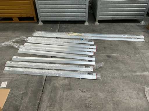 Hardy Aluminium afstrijk rail (10x)