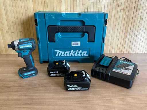 Makita DTD154 18V Accu slagschroefmachine set