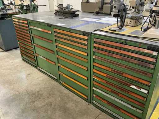 Armoire à outils HAHN+KOLB avec contenu