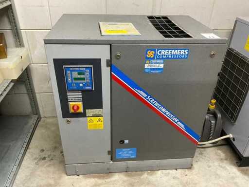 2007 Creemers RCB5,5/10 Schroefcompressor