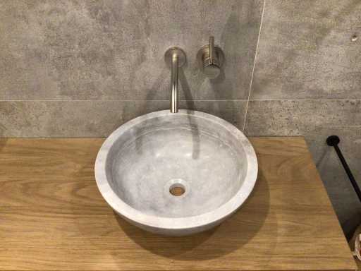 Natuursteen Marmer Grijs Wastafel 40,6x15 cm 2 stuks