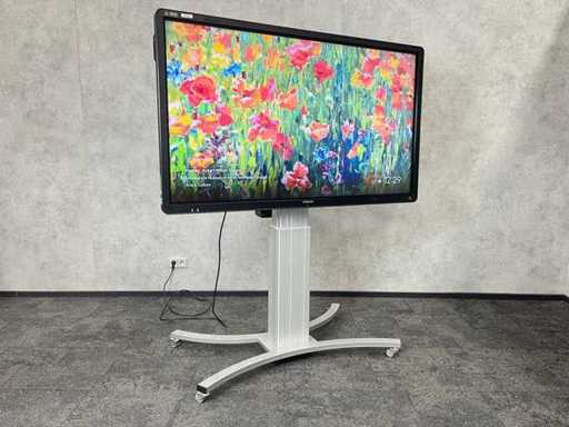 C-TOUCH - 65" 4K interactieve touchscreen - kantelbaar