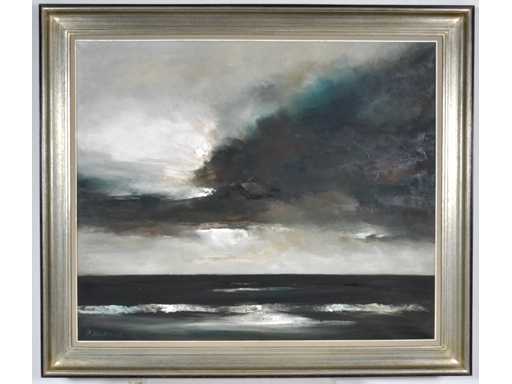 Paul Permeke - Marine marine - huile sur toile - 100x120 - 1976