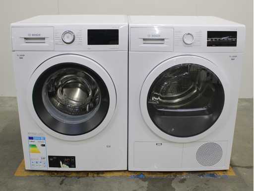 Bosch Serie|6 EcoSIlence Drive Wasmachine & Bosch Serie|6 Wasdroger