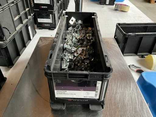 Würth 3.83kg Plate Nut M8 Ford/Renault in stackable box
