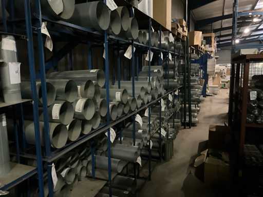 Charge verschiedener Ofenrohre