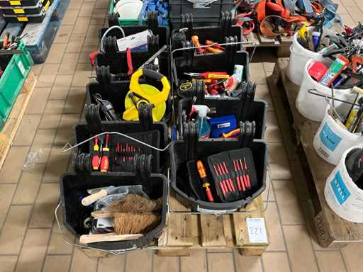 Altrex Toolbuddy gereedschapsbak met inhoud (9x)