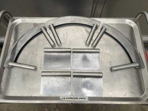 Rubber Knife & Dough Cutter (7x)