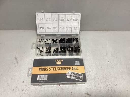 (2x) Inbus stelschroeven ass 200 stuks