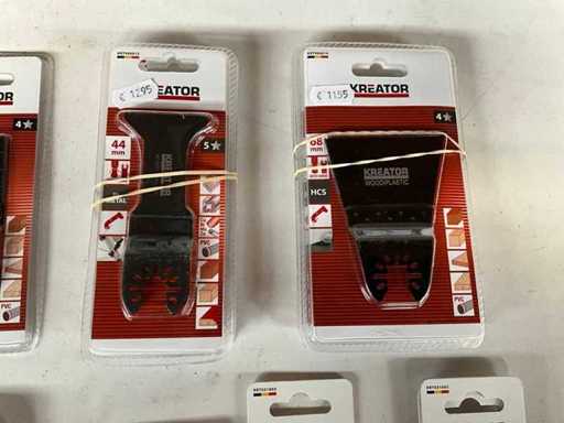 Accesorii pentru scule Kreator pentru fierăstrău multi-scule și cu sală alternativă