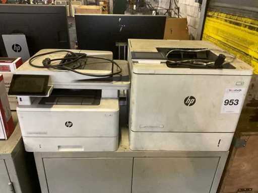 HP Laserjet zarządzał drukarką laserową E60155 i MFP E42540 (2x)