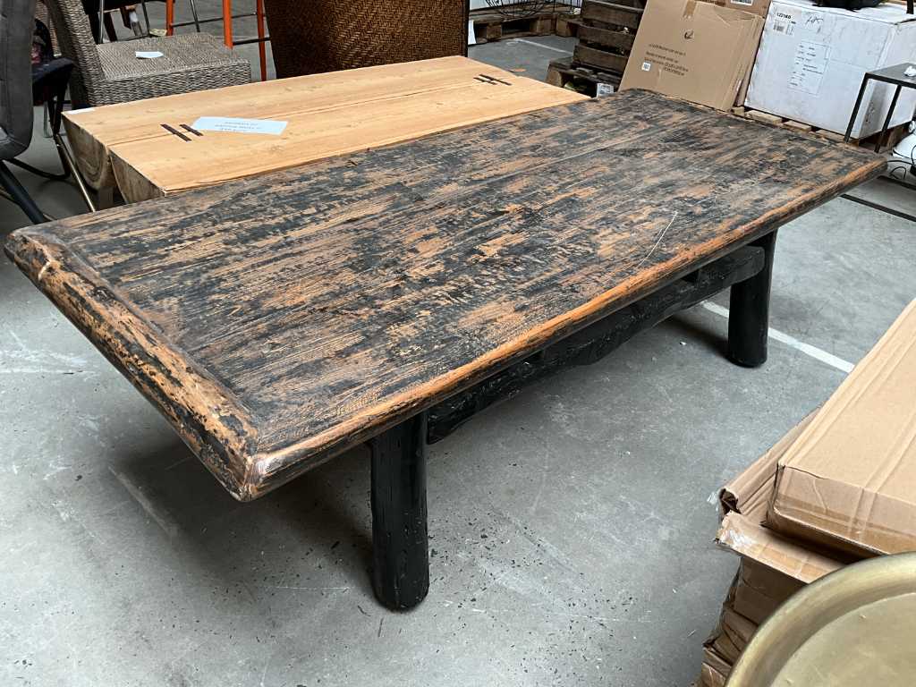 Houten salontafel