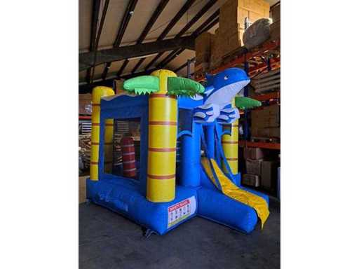 Bouncy castle dolphin mini