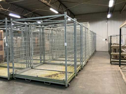 Caisses d’empilage galvanisées (10x)