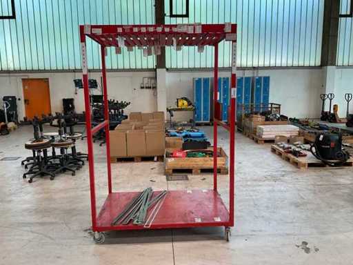 Rack materiali del sistema Hansaflex HD Hose