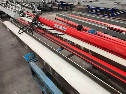 KBK Crane track 500 kg with chain hoist Demag DC-Pro 5 400