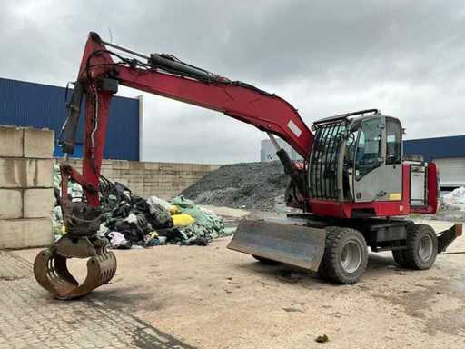 2016 Solmec EXP5015WW Electric transhipment wheeled excavator with sorting grab