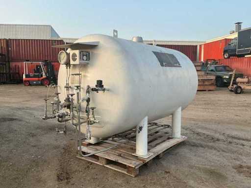 Poziomy zbiornik magazynowy