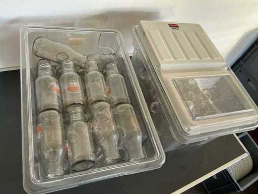 Glasses, vases or jars - glass