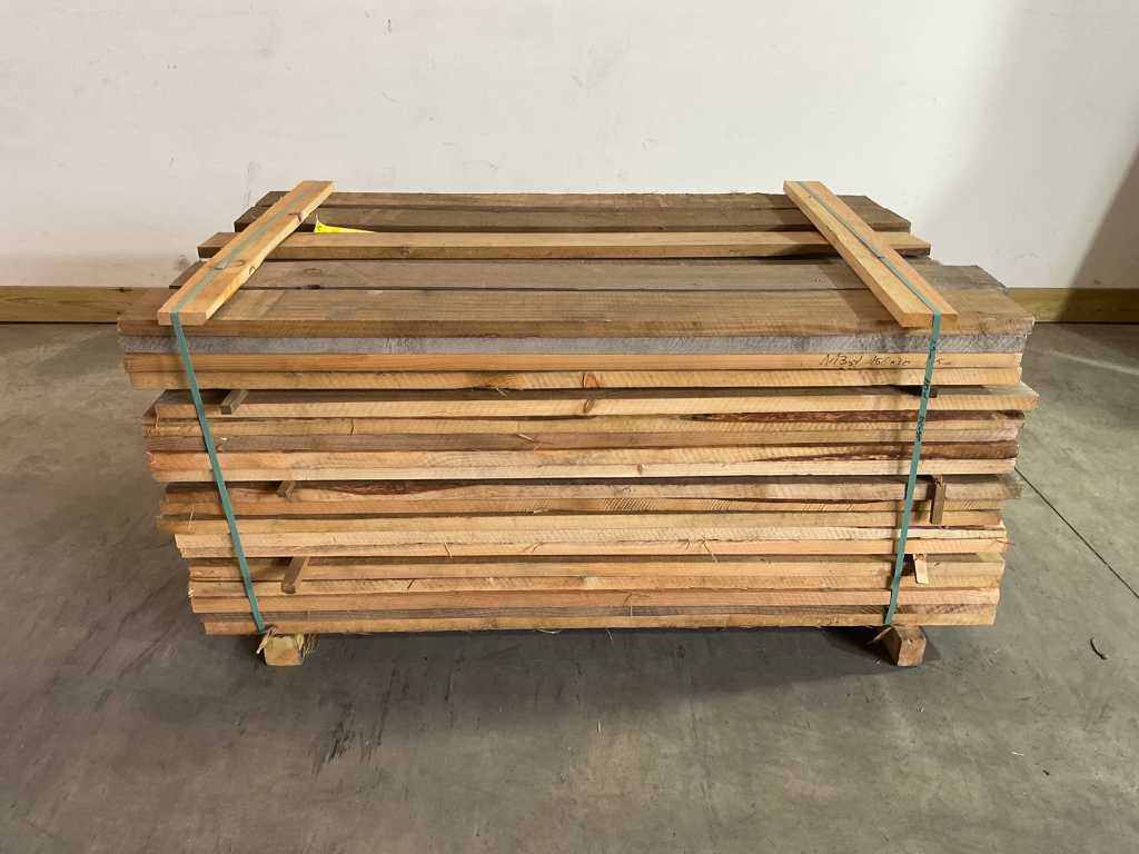 Douglas plank 150x14,5x3 cm (100x)