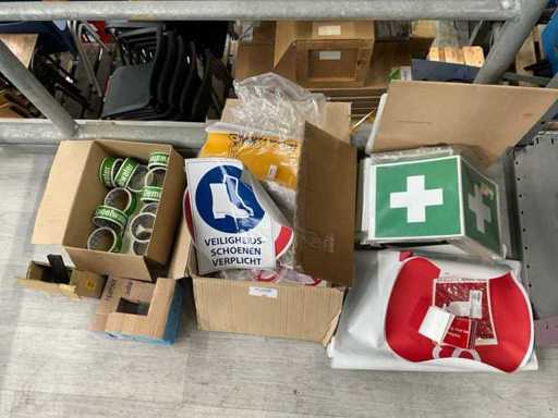 Partij diverse veiligheids-symbolen