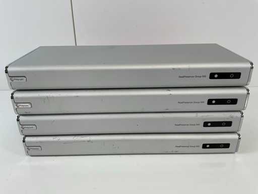Polycom (GROUP500) RealPresence High Definition Video Conferencing System Codecs (4x)
