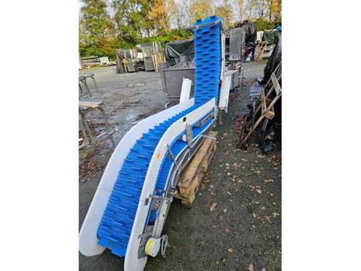 2017 - 35cm - Electric modular conveyor belt with cleat