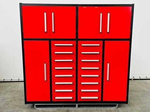 RTE - 8113 - szafka ścienna warsztatowa 2200x650x2050mm