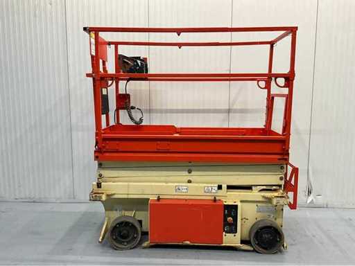 JLG -6RS - Aerial platform - working height 7.8M - extendable to 2.55m - 440 hours - scissor lift