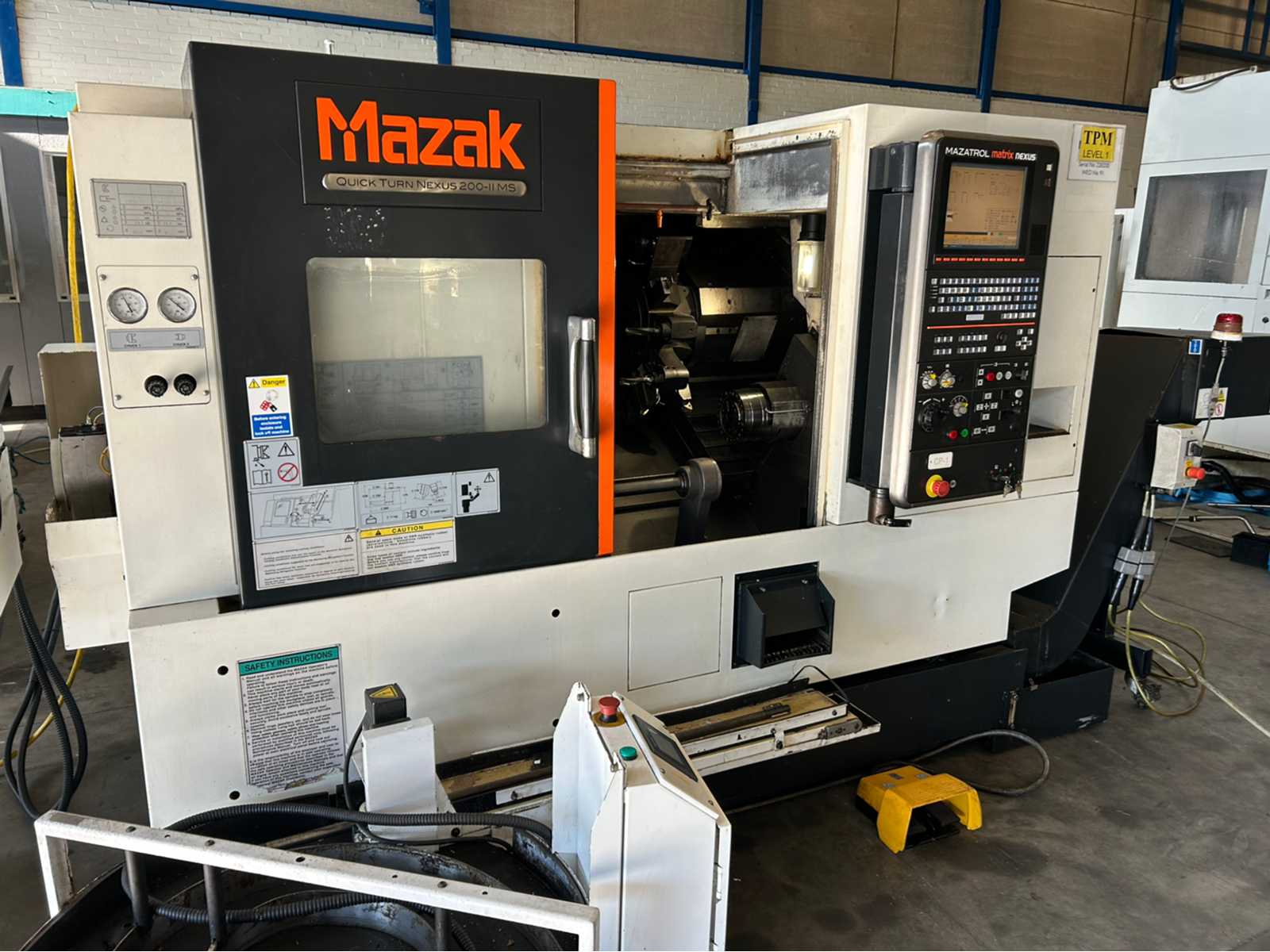 2011 Mazak QuickTurn Nexus 200-II MS CNC lathe