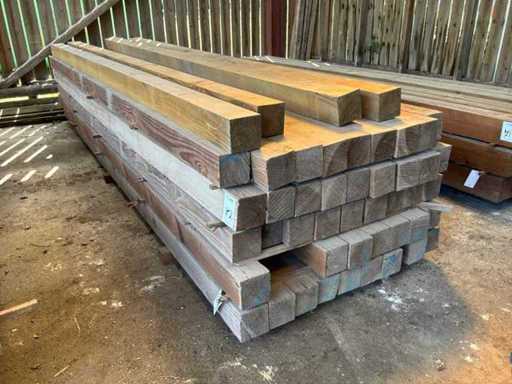 Wooden beams 4200x120x120mm (30x)