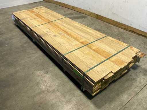 Fraké-Nut-und-Feder-Verbindung, 335x14,2x2 cm (40x)