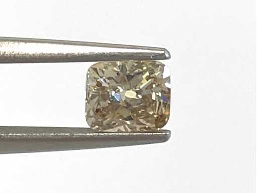 Coussin certifié diamant 0,73 carat