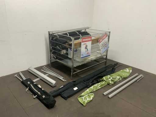 Party advertising, banners and accessories