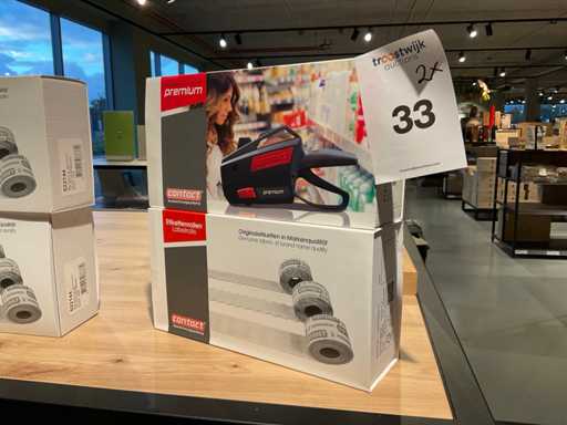 Contact Premium 16.16 Pre? Pistol cu etichete (2x)