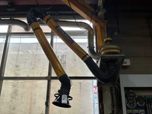Braccio di estrazione fumi per saldatura Plymovent (3x)