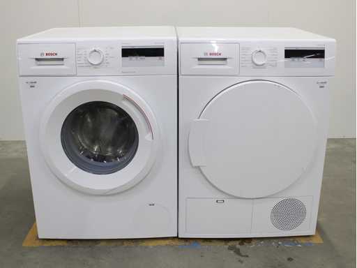 Bosch Serie|4 VarioPerfect EcoSilence Drive Wasmachine & Bosch Serie|4 Wasdroger