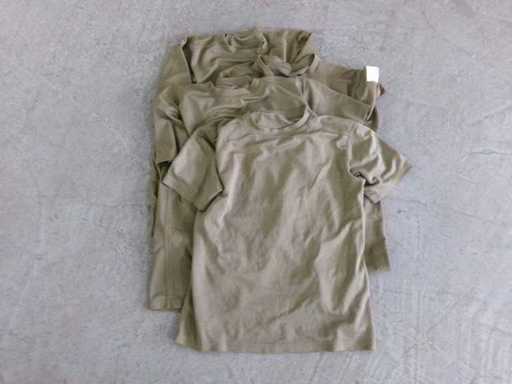 Tricou sportiv britanic func?ional, oliv deschis, par?ial defect (MR) (149x)
