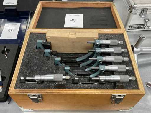 Buitenmaat micrometer set
