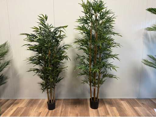 Sztuczna roślina bambusowa (2x)