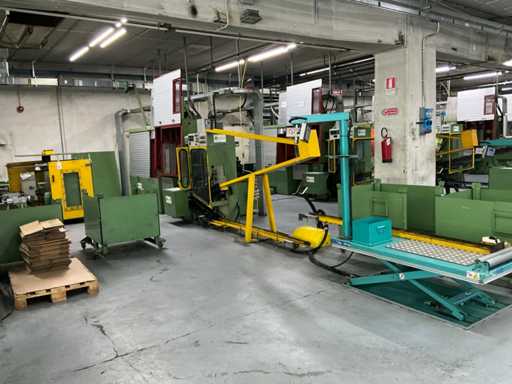 2002 SAMPSISTEMI MC/16-6A Wire drawing line