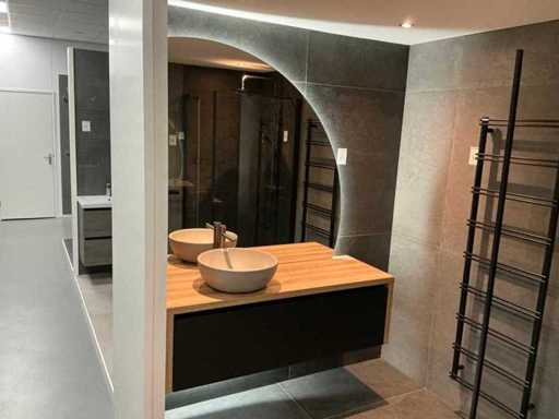 DYSIGN Wastafelopstelling met spiegel