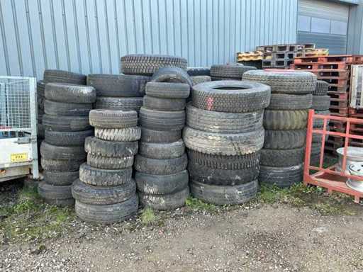 Batch of various tires
