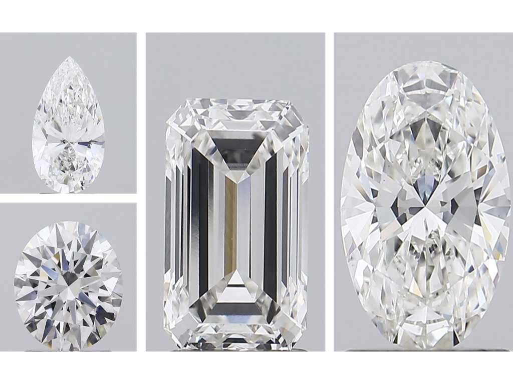 Diamonds - No reserve - Free delivery Europe - 25/03/2023