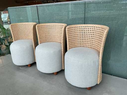 Chaise à manger Rawe (3x)