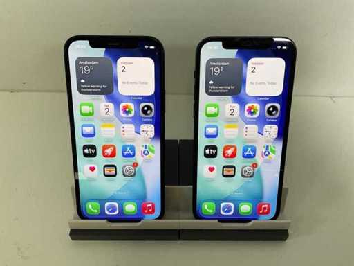 Apple iPhone 12 - 128GB - Black (2x)