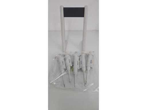 EPPENDORF - P10-P20-P100-P200-P1000 - Verstellbare Mikropipetten (5x)