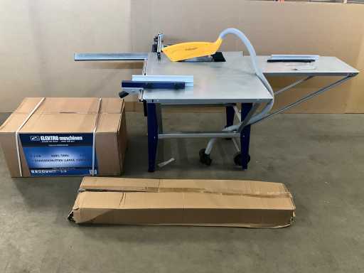 Elektro Maschinen Zaagtafel TSEm 315 Profi Line 380V 315mm incl bladverlenning- / verbreding (6x)
