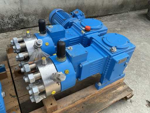 2007 Lewa LDD2 Pump Unit Dispensing Pump Injection Molding Machine